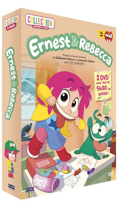 Coffret Ernest et Rebecca DVD