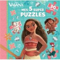 VAIANA - Mes 5 super puzzles 30 pièces