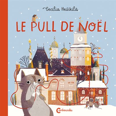 Le pull rouge de noel