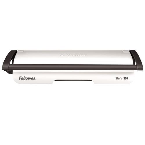 bon etat Fellowes Occasion Fellowes Star 150 Perforelieur par anneaux plastique Blanc 