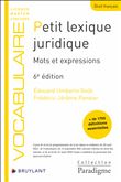 Petit lexique juridique