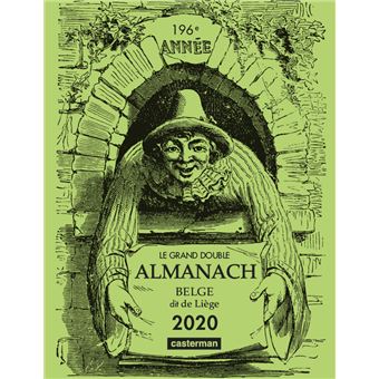Le Grand double almanach belge, dit de Liège 2020