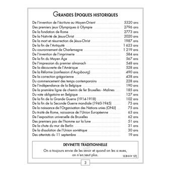 Le Grand double almanach belge, dit de Liège 2020