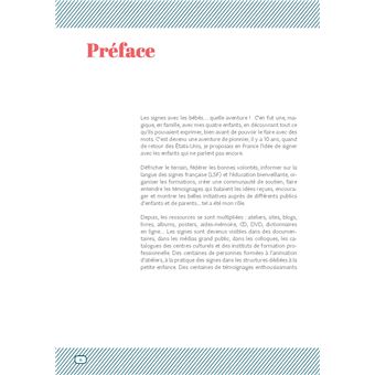 Bébé s'exprime par signes