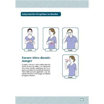Bébé s'exprime par signes