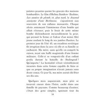 Humus ou la poésie du Schmattes
