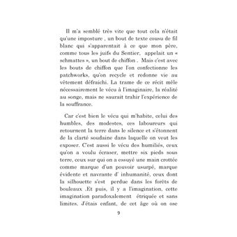 Humus ou la poésie du Schmattes