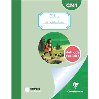 Mon cahier de rédaction CM1 (2024) - Cahier