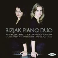 Œuvres pour duo de piano de Martinu, Poulenc , Chostakovitch & Stravinsky