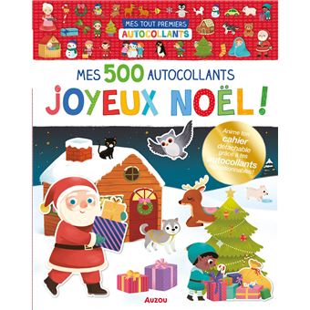 Mes tout premiers autocollants - mes 500 autocollants - noël