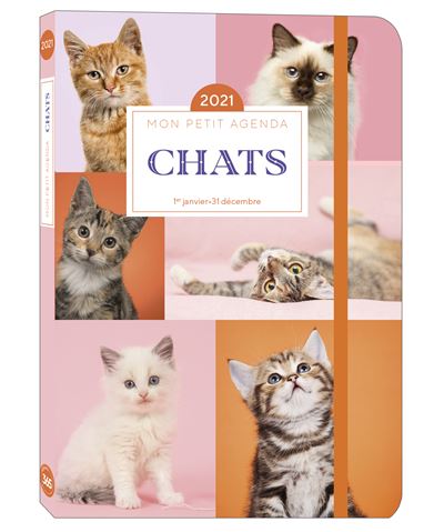 Mon Petit Agenda Chats 21 Broche Editions 365 Achat Livre Fnac