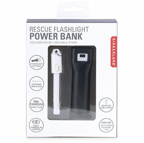 RESCUE FLASHLIGHT POWER BANK