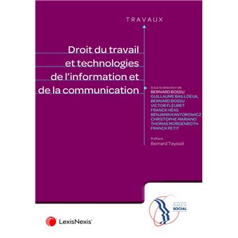 Droit du travail et technologies de l information et de la communication