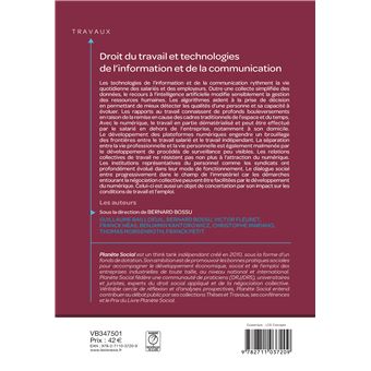 Droit du travail et technologies de l information et de la communication