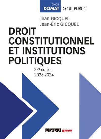 Droit constitutionnel et institutions politiques 2017-2018