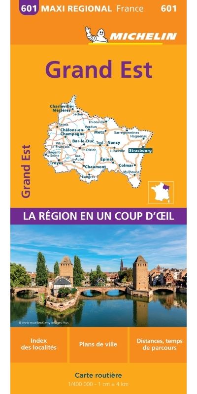 Carte Régional Grand-Est -  Collectif - (donnée non spécifiée)