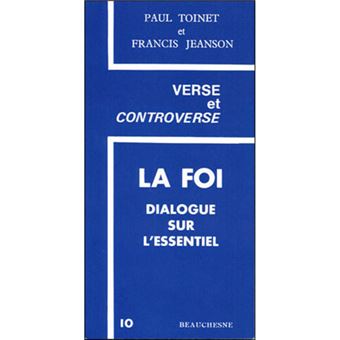 La foi dialogue sur l'essentiel