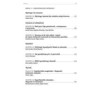 Endocrinologie périnatale
