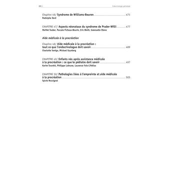 Endocrinologie périnatale