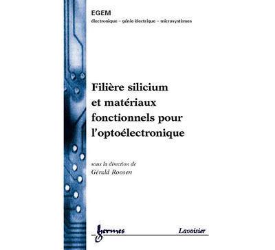 Filiere silicium et materiaux fonctionnels pour l'optoel