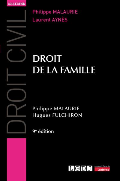 Droit de la famille 6eme edition