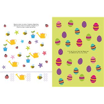Mon cahier de jeux: Pâques 2023