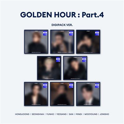 Golden Hour : Part 4 (Europe Pop-Up Exclusive Digipak) - Ateez