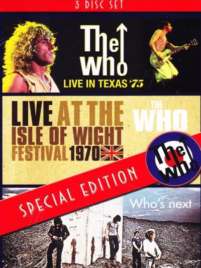Who's next - Isle of Wight - Live in Texas Coffret 3 DVD