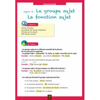 Le français au cm, c'est facile !