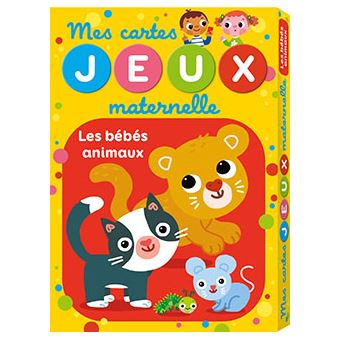 Mes Cartes Jeux Maternelle Les Bebes Animaux 30 Cartes Et La Boite