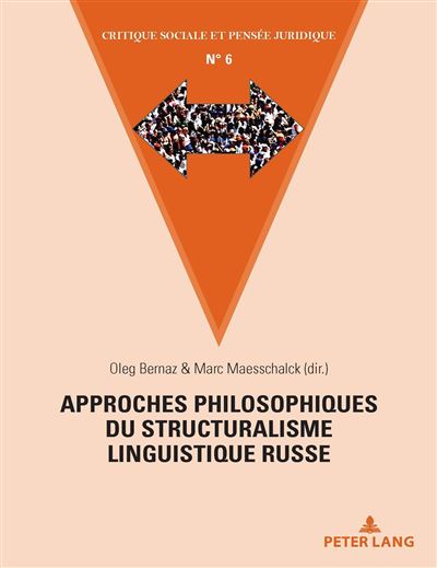 Approches philosophiques du structuralisme linguistique russe - Oleg Bernaz - broché