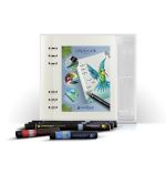 Coffret presse-papier Filofax format A5 + set de stylos Chameleon