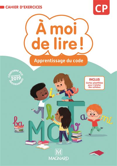 À moi de lire ! CP (2019) - Cahier d'apprentissage de code - Jean-Michel Bouillaud - broché