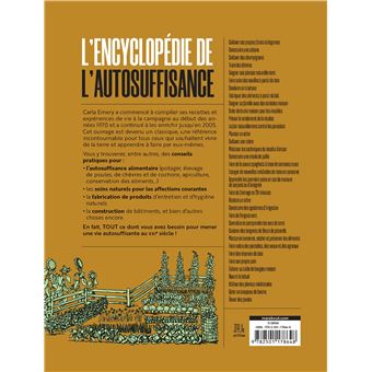 L'encyclopédie de l'autosuffisance
