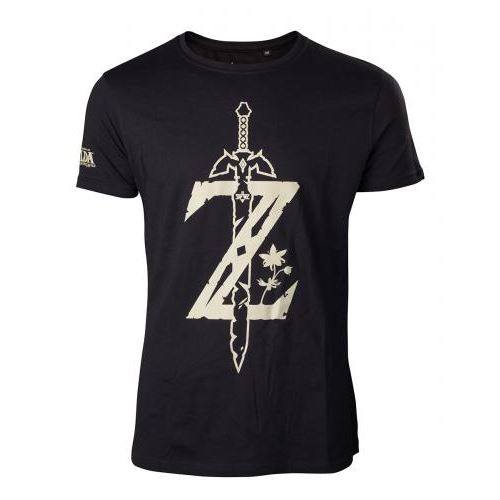 Tee-shirt Zelda Breath of the Wild avec épée Taille M