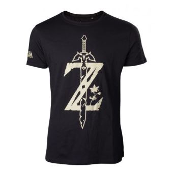 Tee-shirt Zelda Breath of the Wild avec épée Taille M