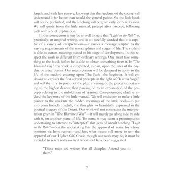 Advanced Course in Yogi Philosophy and Oriental Occultism