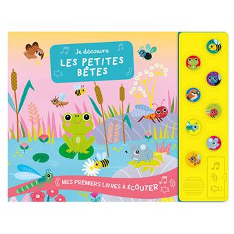 Mes premiers livres à écouter - je découvre les petites bêtes