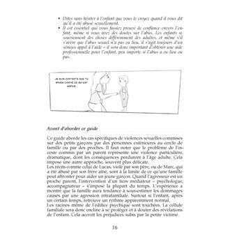 Accompagner les garçons victimes de violences sexuelles