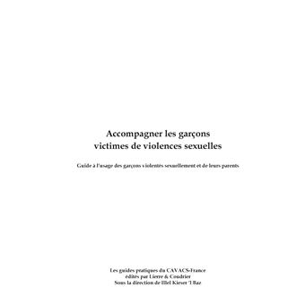 Accompagner les garçons victimes de violences sexuelles