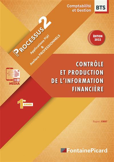 Processus 2, Contrôle et production de l'information financière, BTS comptabilité 1ère année