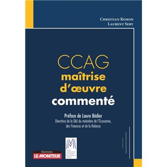 CCAG maîtrise d'oeuvre commenté
