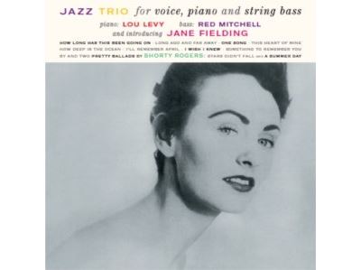 Jazz trio for voice piano and string bass in introducing jan