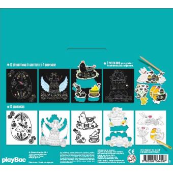 Cartes à gratter - joyeuses Pâques