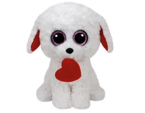 Peluche Honey Bun le Chien Ty Beanie Boo's Small 15 cm
