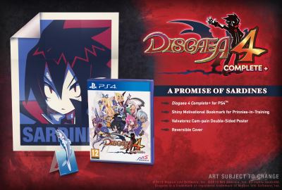 Disgaea 4 complete+ a promise of sardines  FR/NL PS4