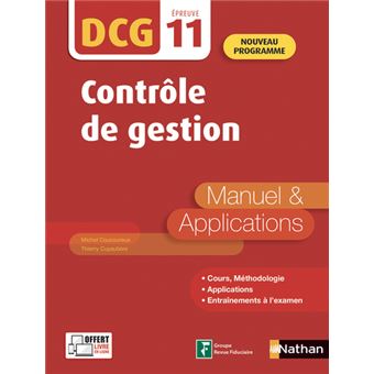 Contrôle De Gestion Dcg Epreuve 11 Manuel Applications 2019 - 