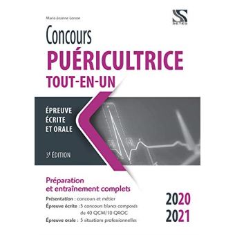 Concours puéricultrice 2020-2021 Tout-en-un