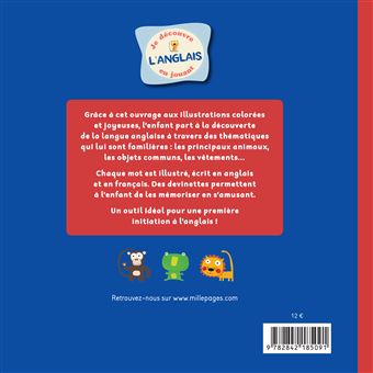 Je découvre l'anglais en jouant