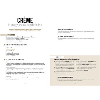 Conservez, cuisinez !